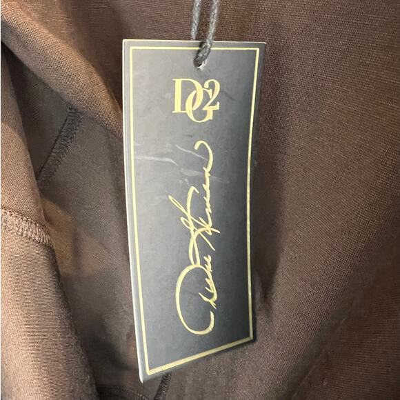 NWT Diane Gilman DG2 Brown Blazer Jacket Women's Size XL Stretch One Button - Picture 9 of 10